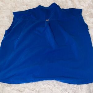 Figs Women's royal  blue Rafaela - Oversized Scrub Top - XL